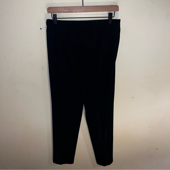 MING WANG black dark academia designer trousers SP CORPCORE - Picture 5 of 5
